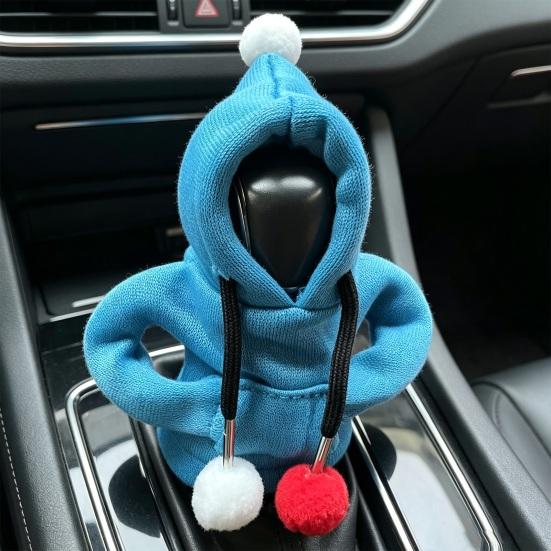 Summer Heat Protection Gear Handle Shift Hoodie Cover, Funny Knob Cover for Car, Fun Car Accessories Birthday Sweatshirt Shifter Protector Manual And