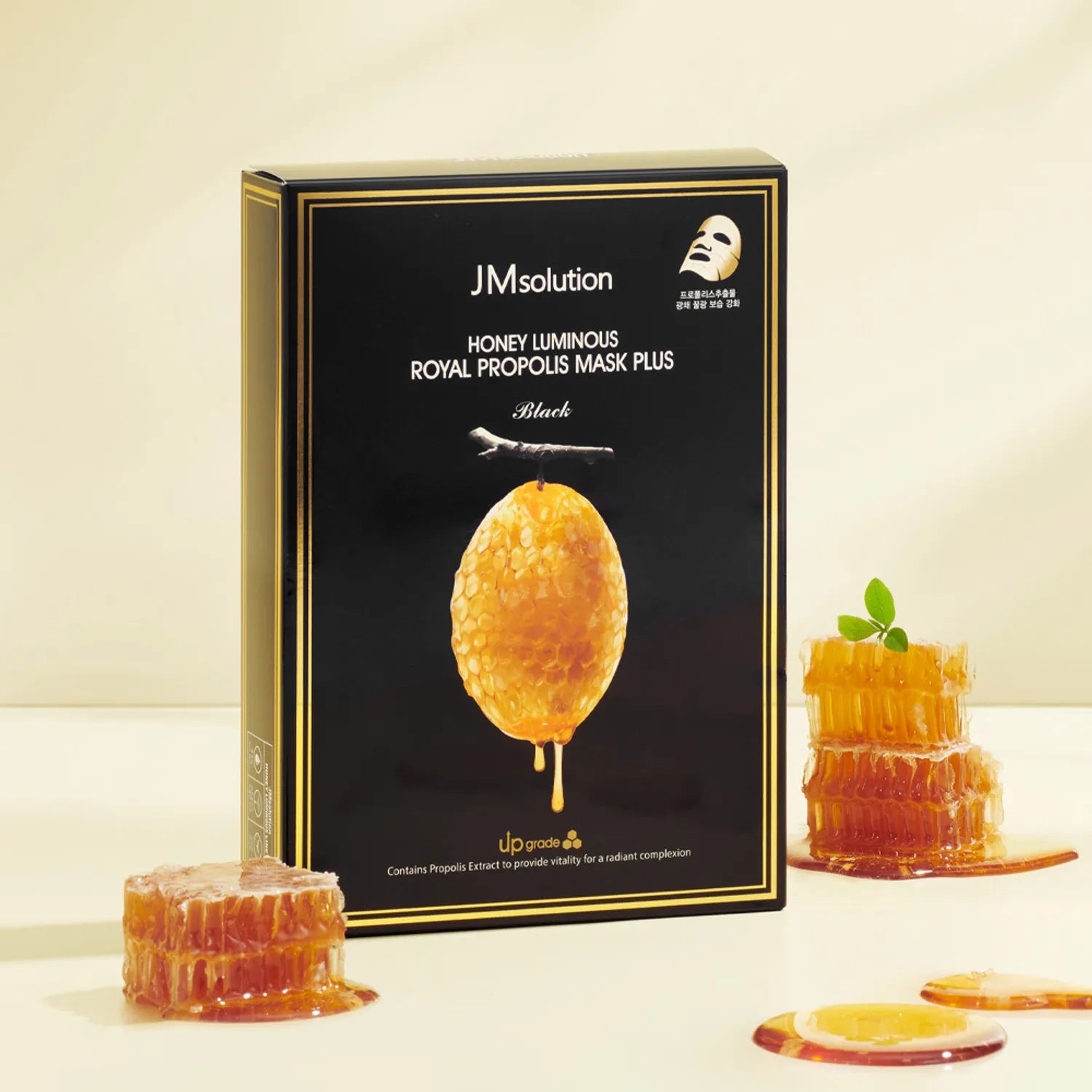 JM Solution Honey Luminous Royal Propolis Mask Plus 10ea 10pcs