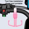 Scooter Bicycle Handlebar Hook 360-Degree Rotatable Strong Load-bearing Easy to Install Car Seat Hook Headrest Hanger