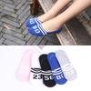 New 5Pairs Ladies Print Striped Women Invisible Footsies Shoe Liner Trainer Boat Socks Harajuku Kawaii Socks Women 36-41