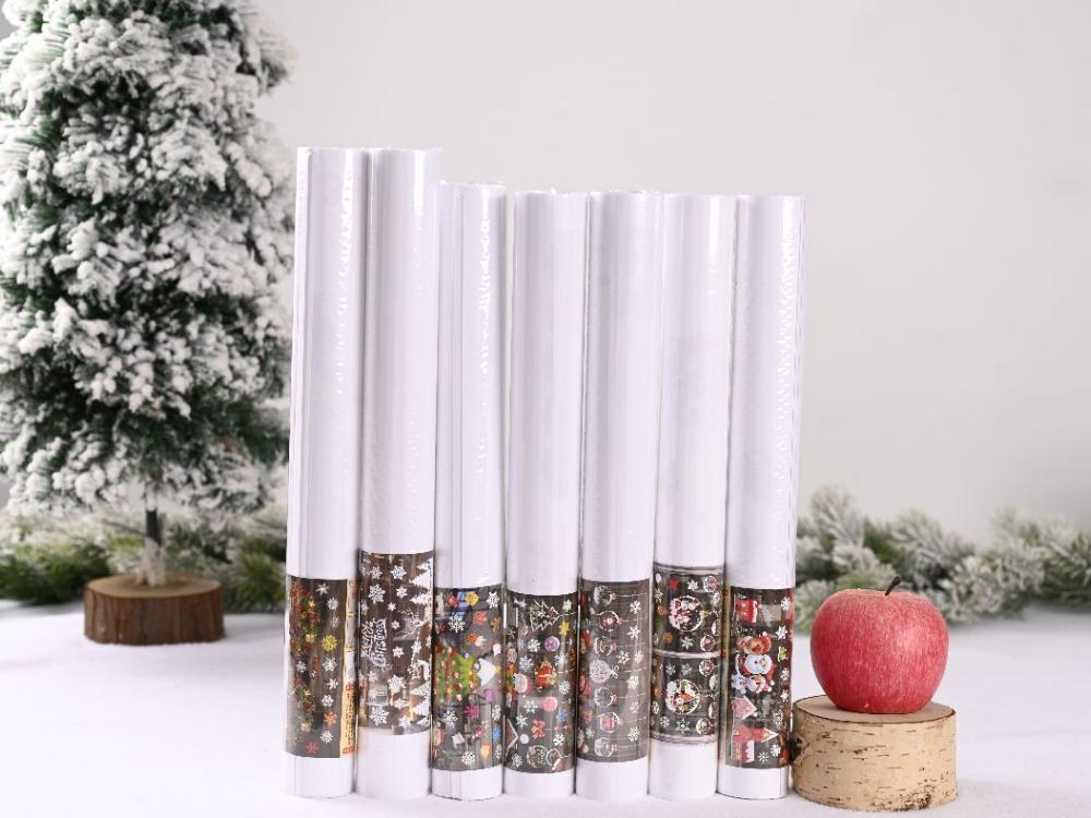 Christmas Decoration Supplies Window Stickers Santa Elk Wall Sticker for Christmas Home Door Window Display Decor Xmas New Year Decoration