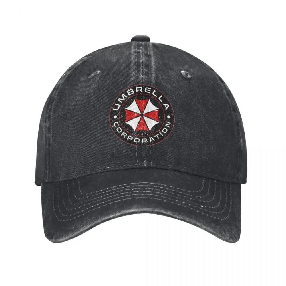 Game Umbrellas Corporations Logo Baseball Cap Residents Evils Unisex Teens Hip Hop Dad Hats Casual Tennis Skate Cap
