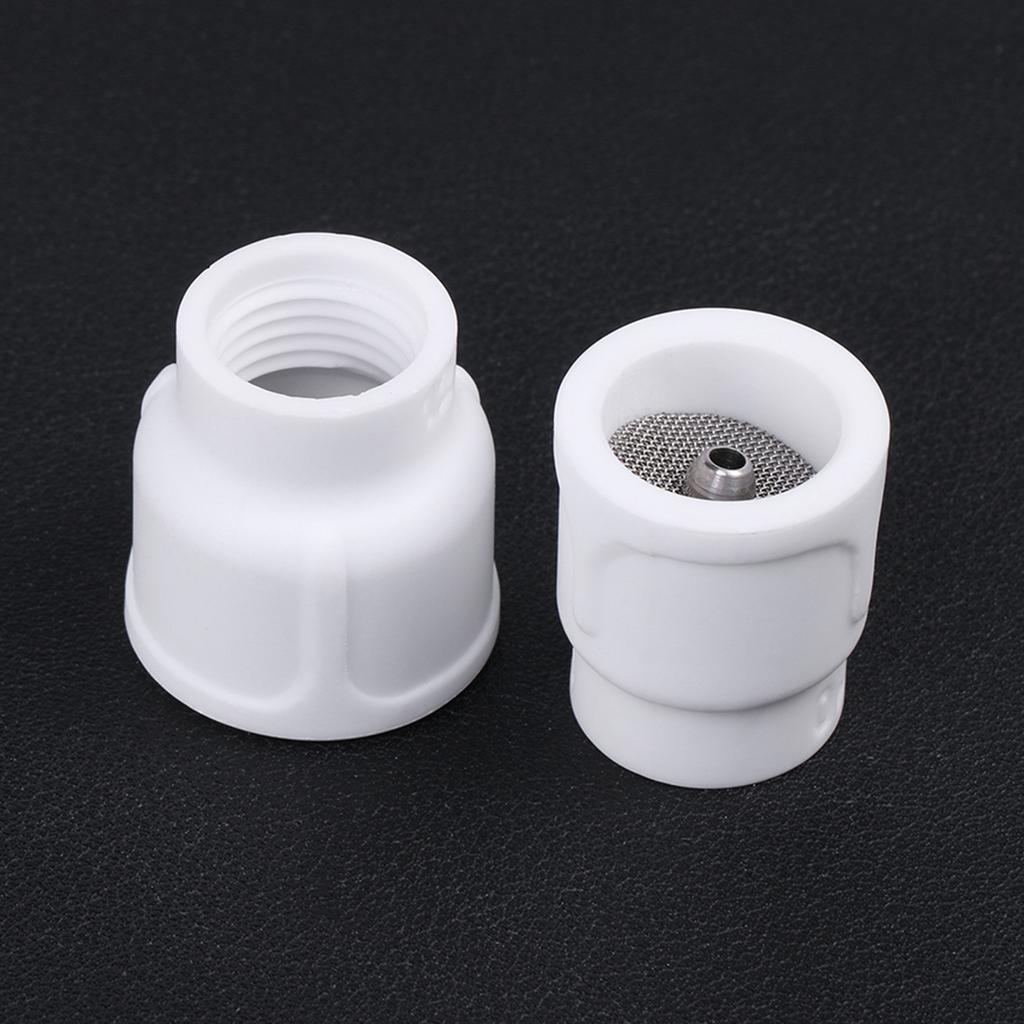 White Ceramic Nozzle Alumina Cup Welding Nozzle Cups For WP/9/17/18/20/26 Tig Welding Torch 10# + 12#
