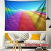 Colored Candy Mountain Design Digital Printing Polyester Wall Tapestry Suitable for Use Living Rooms Bedrooms Offices Bars Party