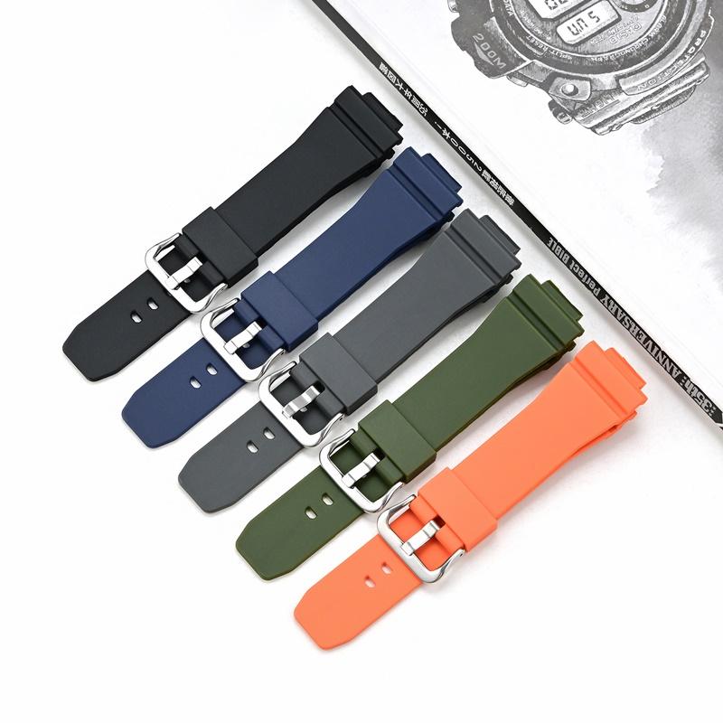 16mm Klokkereim For Casio G-Shock GM-5600/GA2100/GM2100 Hurtigutløsning TPU Sport Dykking gshock Klokkebånd Armbånd