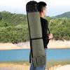 Outdoor Fishing Rod Pole Reel Lures Box Tackle Storage Bag   Shoulder Strap (Black)