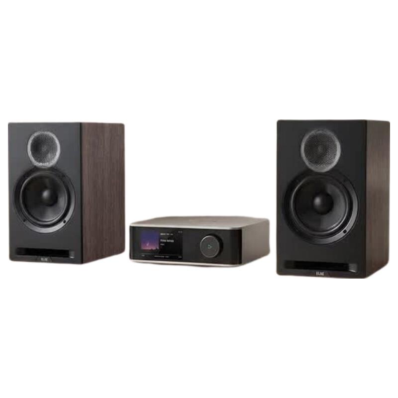 ELAC Debut Reference DBR62 HIFI Bookshelf Speaker System with AD-86D Amplifier (CN version)