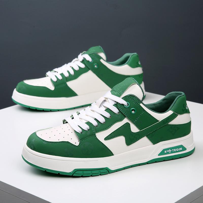 

Корейская версия мужской обуви новый осенний тренд универсальная повседневная обувь на плоской подошве студенческая спортивная легкая подошва Air Force No. 1 доска обувь 44