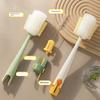 5-in-1cup Washing Tool for Household Use Multifunctional Cup Brush Water Cup Thermos Cup Brush Milk Bottle Cleaning Sponge Brush