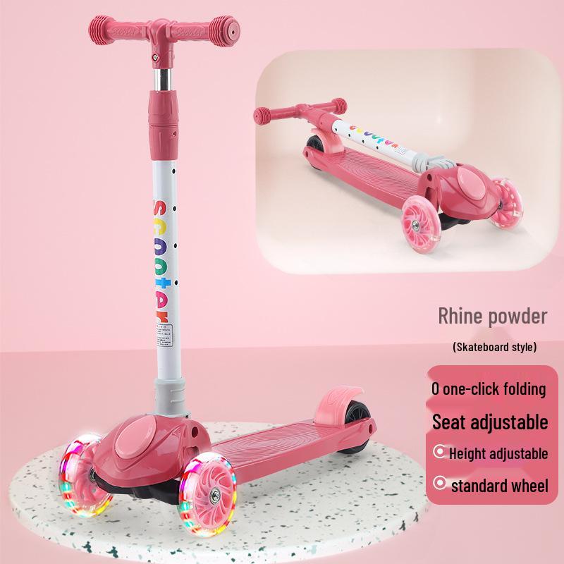 

Детский самокат 3-в-1: Сиди, скользи и качайся для детей 2-9 лет