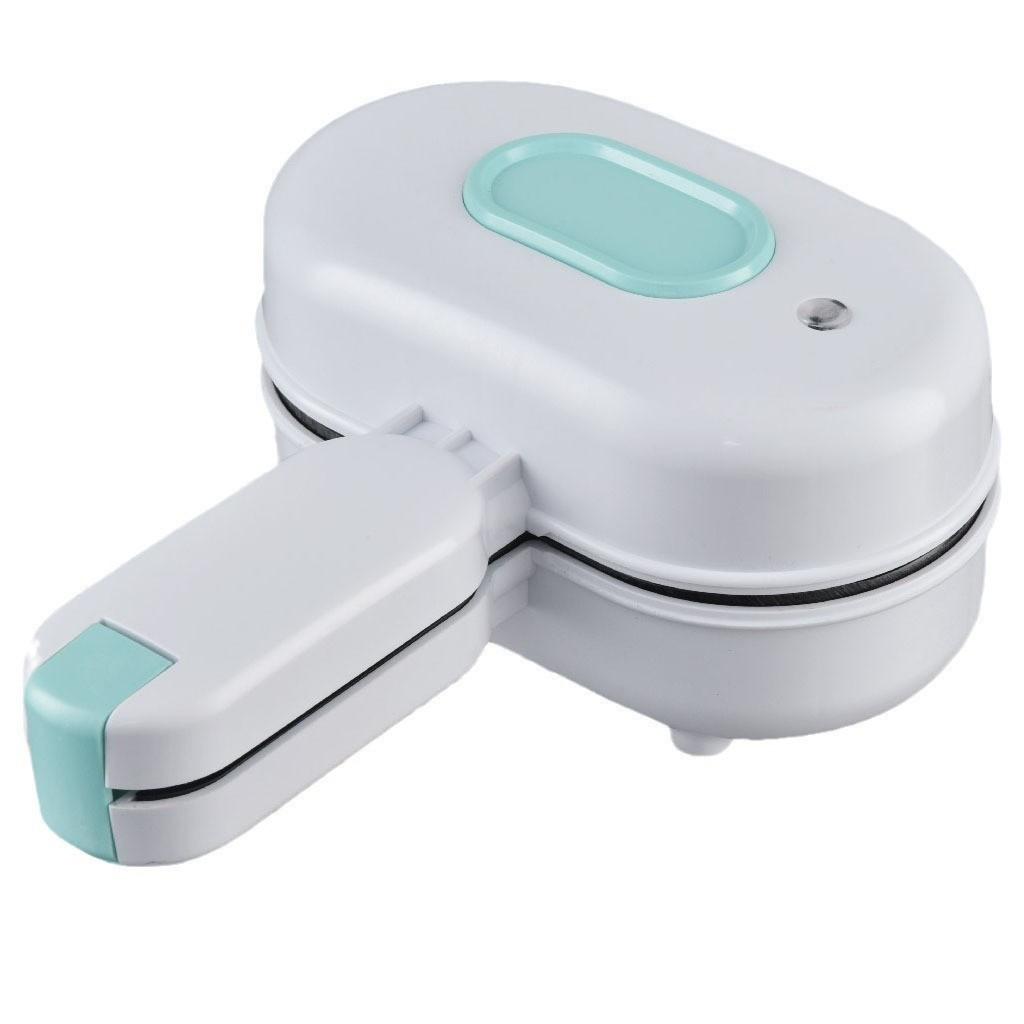 Домашняя мини-горячая пресс-машина для сэндвичей, машина для завтрака, многофункциональная вафельница, маленькая кухонная тостер белый