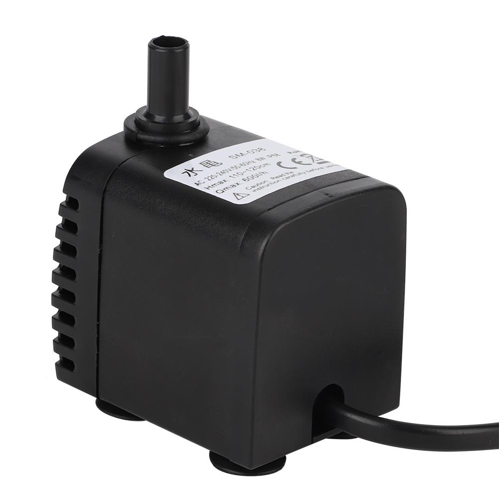 Plastic 3 in 1 600LCelsiusH 8W Aquarium Fish   Submersible Pump for Water Garden Fountain Pond