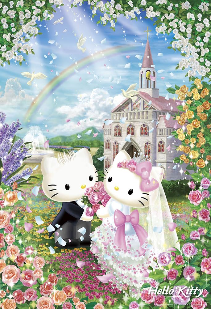 

[Made in Japan] Beverly 300-Piece Jigsaw Puzzle Sweet Wedding (26 x 38 cm) 300-122