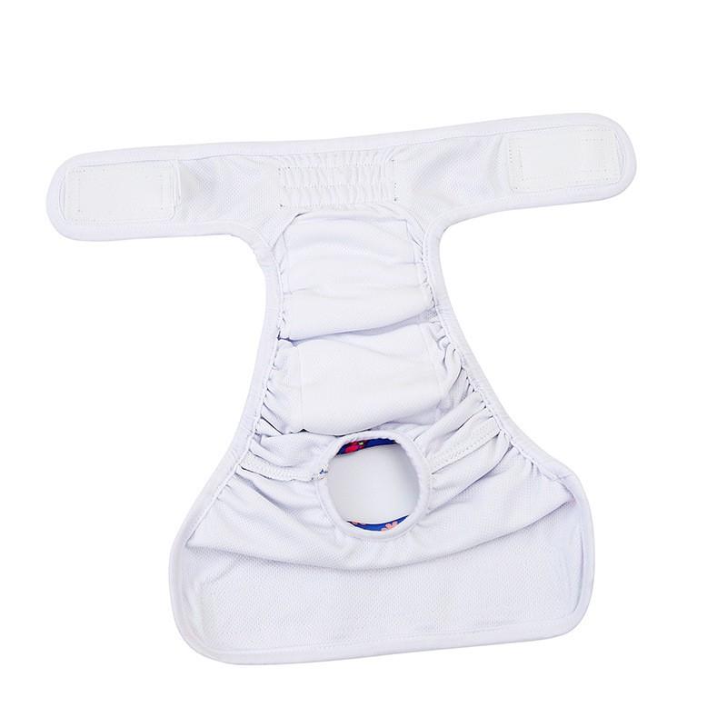 Reusable Dog Diaper Female Dogs Absorbent Leak-Proof Panty In Blue Pink Black S M L XL 2XL