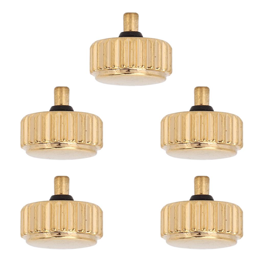 5pcs Watch Crown Parts Quartz Mechanical Watch Crown Spare Kit Replacement Accessories7mm   0.28in