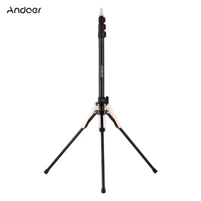 Suport de lumină pentru fotografie, portabil, din aliaj de aluminiu, de 190 cm/74,8 inch. Suport pentru picioare pliabil invers