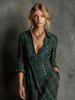 Elegant Plaid Long-Sleeve Shirt Dress - 2025 Fashion for Women