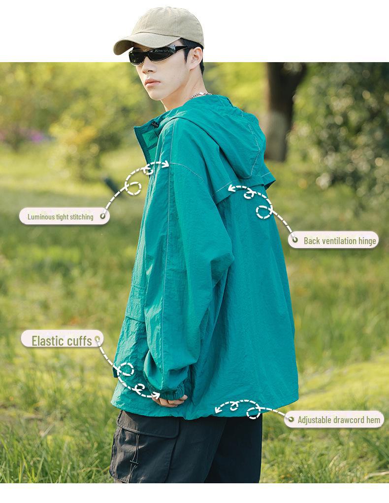 Unisex UPF50+ Quick-Dry Outdoor Sports Jacket – Insect-Resistant, UV-Proof, Breathable