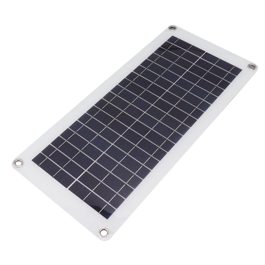 Solar Panel Fan Kit with 30A Controller Polysilicon 10W 18V Portable Solar Panel Powered Fan
