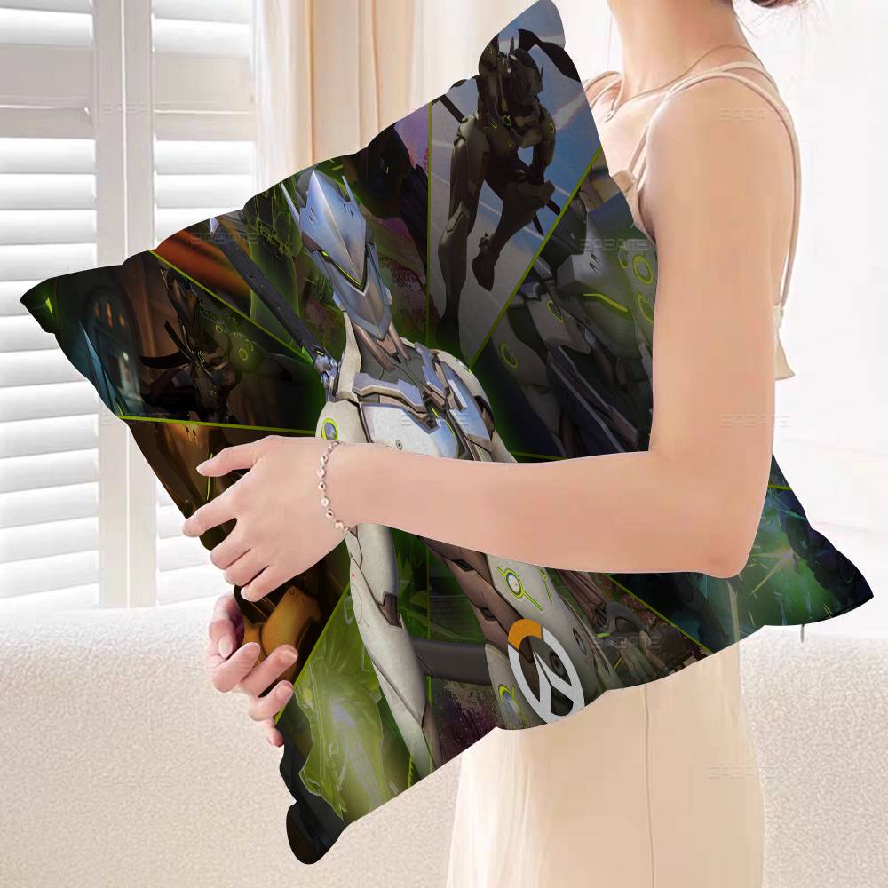Game D-DVAS Pillow Cushion Cover Pillowcase Living Room Sofa Home Decor Customized