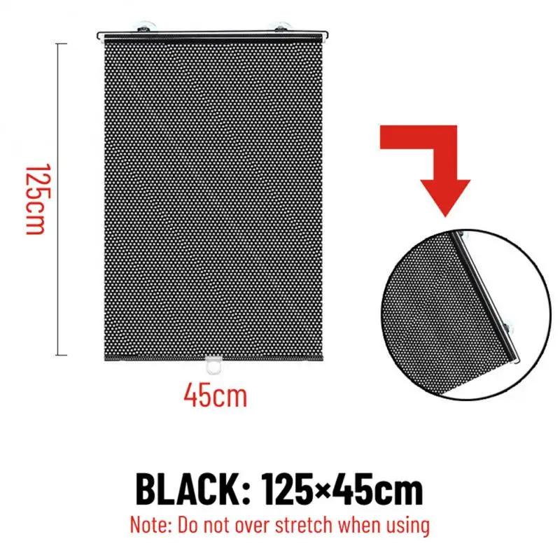 Car Side Window Sun Shade Retractable Car Roller Sunshade for Kids Baby Car Window Shades for UV and Sun Glare Heat Protection