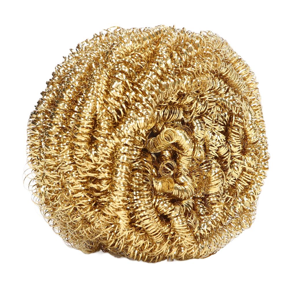 Soldering Iron Tip Cleaner Brass Water Free Cleaning Wire Ball Accessory for Replacement