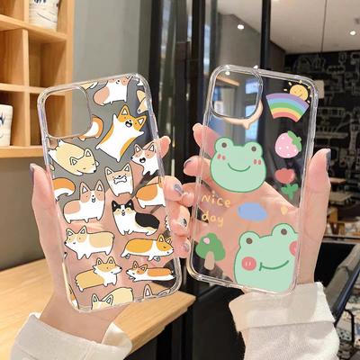 Cute Funny Dog Frog Phone Case For Samsung Galaxy A31 A32 A30 A41 A40 A50 A51 A52 A70 A71 A72 A10 A11 A12 A22 A21s Animal Cover