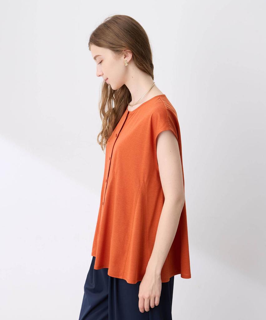 Le Souk Holiday Flared Blue Women's Blouse, 291173,