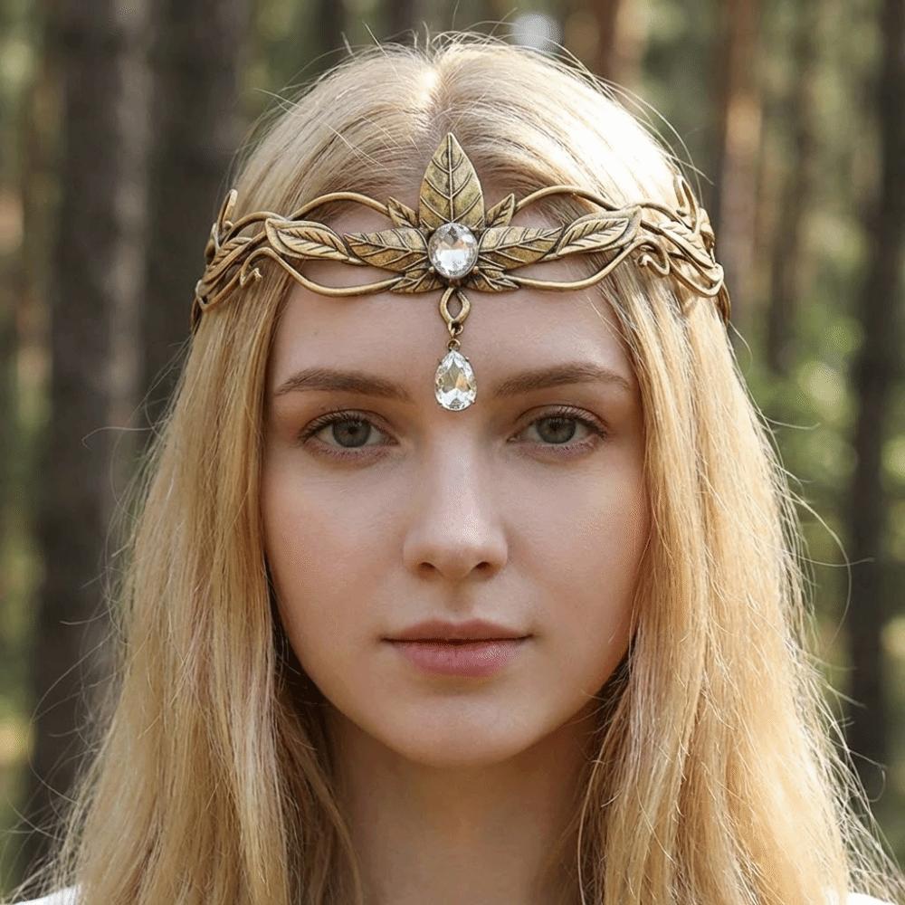 Elegante Göttinnen-Tiaras Barock Zink Zinklegierung Strass Kopfschmuck Prinzessinnen-Diademe Besondere Anlässe