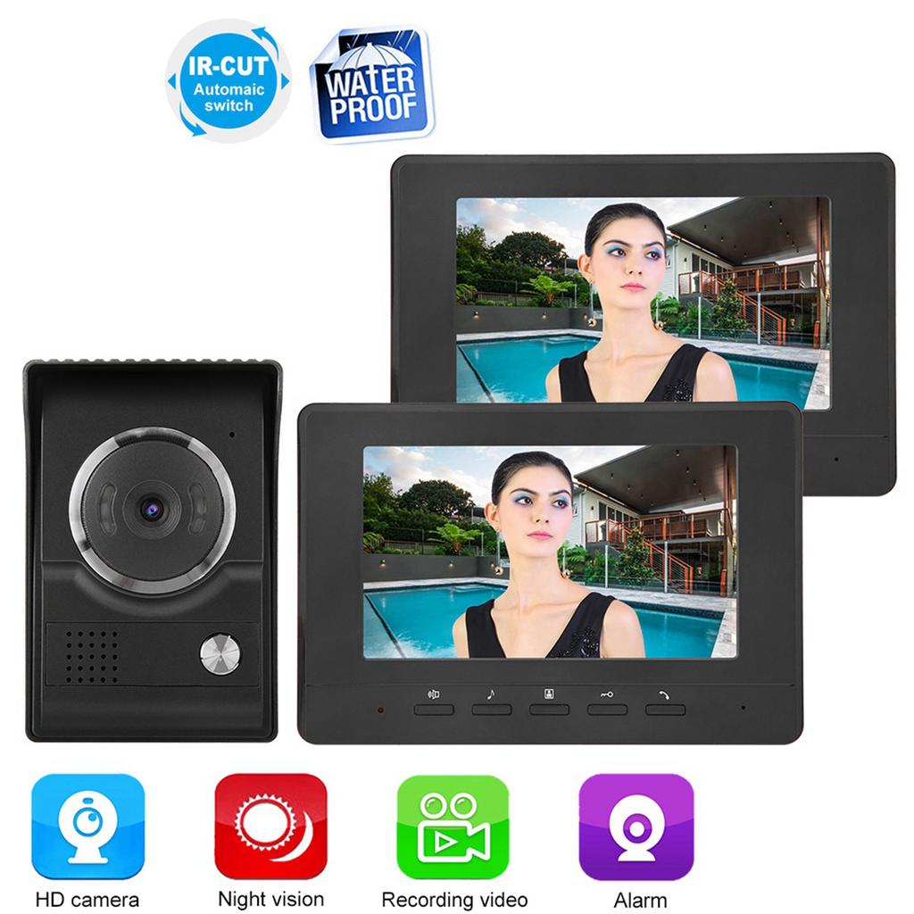 Video Intercom Voice Doorbells Two Way Talk Home Doorbell Intercom Kit110?