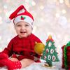 Mini Tree Decorative Christmas Ornaments Xmas Table Decoration Children Gift