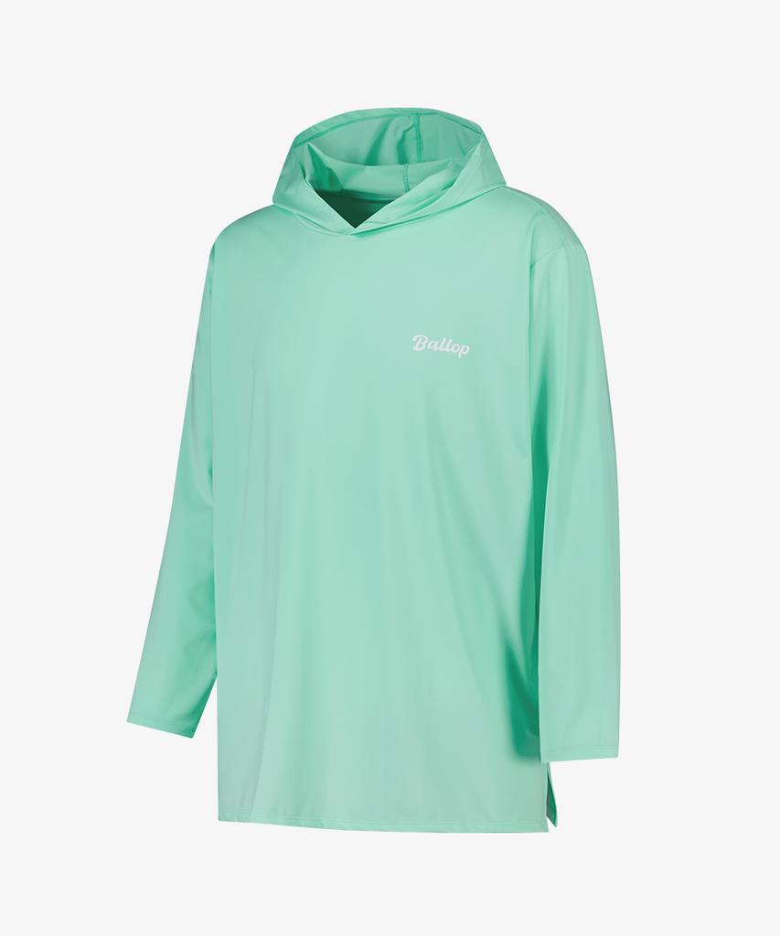 Baellob Impact Semi-Over Hoodie Rash Guard Mint