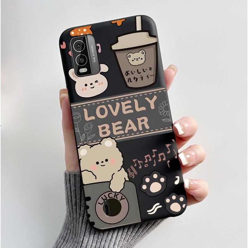 Cute Case For Nokia C210 / Nokia C300 4G Fundas Printing Shell Protective Cover Soft Silicone Cartoon Phone Casing Coque Capa