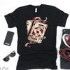 Blackjack T Shirt Playing Cards Casino Gambling Gambler Vintage Breathable Homme Versatile Designer Clothes Casual