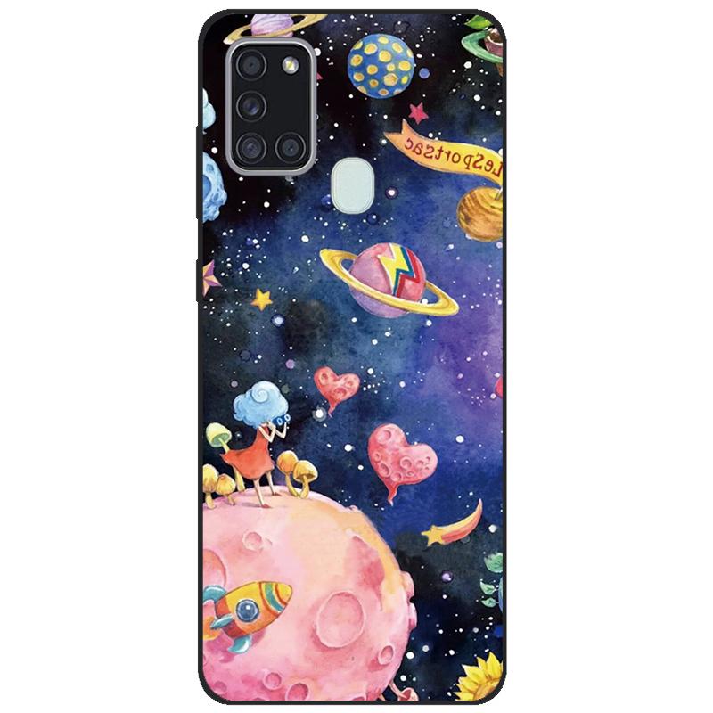 B Case For Samsung A21S Case Phone Cover Silicone Soft TPU Back Cover for Samsung Galaxy A21S Case A 21S A21 S Coque Bumper Samsung A21s