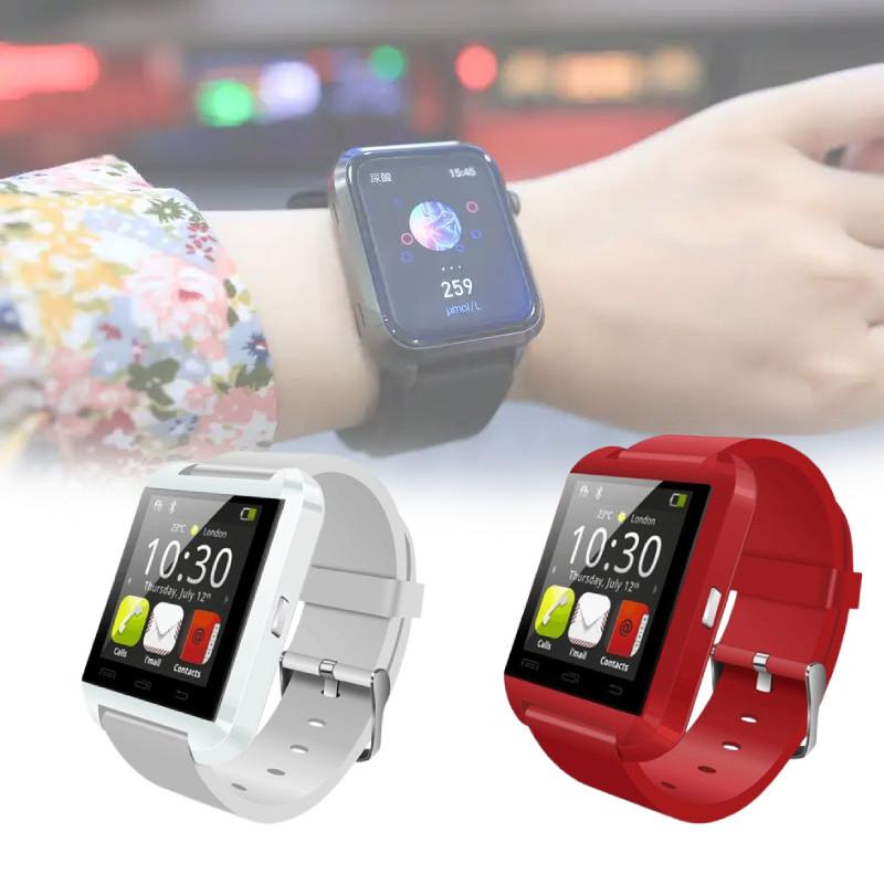 For U8 Smartwatch With Touch Control And Step Counter For Adults Fitness