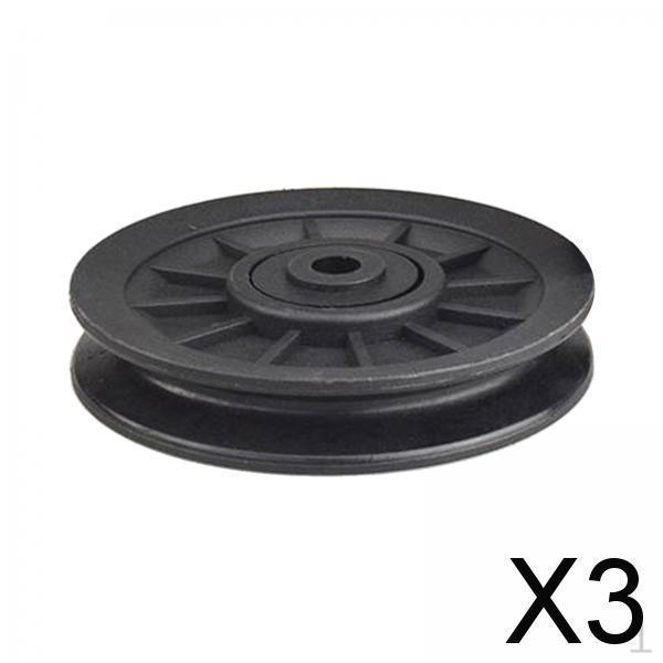 

3xBearing Pulley Wheel for Cable Machine Home Gym Fitness Workout Hole 10mm
