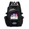 Large Capacity Schoolbag with Shoulder Strap; Student Three-piece Pencil Case Set