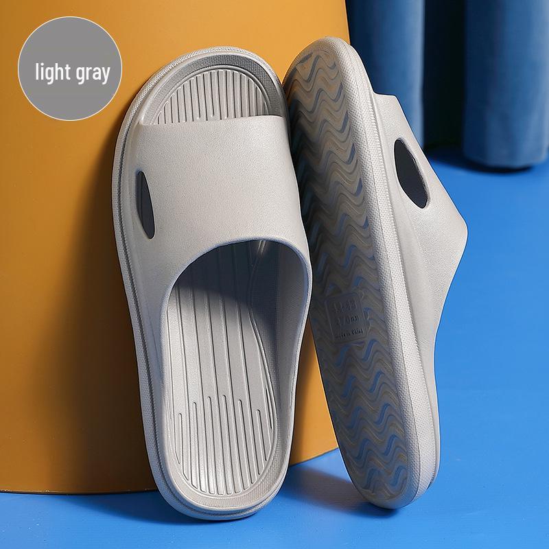 Men's and Women's Non-Slip Indoor Bathroom Slippers - Soft Sole Summer Sandals for Couples