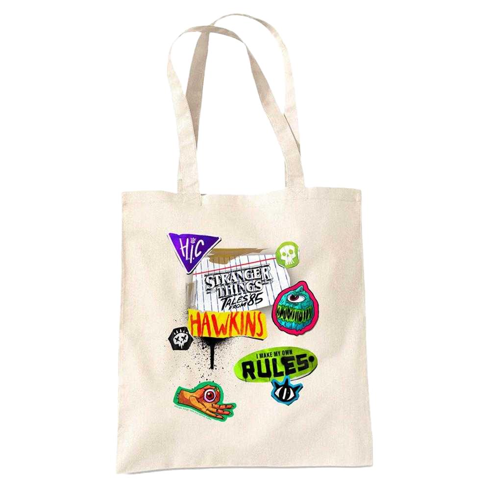 Stranger Things: Tales from ´85 Scrapbook Icons Tote Bag