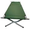 Outdoor Klappbett Tragbare Klapp-Campingliege Ultraleichtes Camping-Mittagsbett Grün