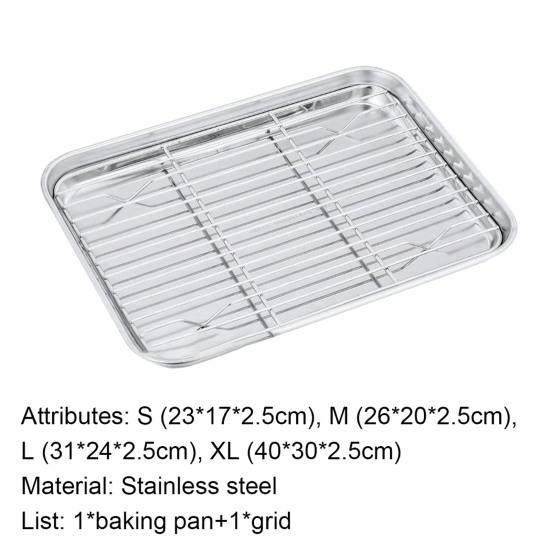 Practical Baking Grade Durable Tray Safe Food