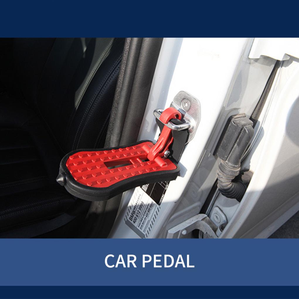 Car Foot Pedal Aluminum Alloy Vehicle Door Step Auto Latch Folding Hook Doorstep Rooftop Rack