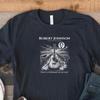T-shirt Unisex Robert Johnson e t-shirt per bambini — Delta Blues Dark Academia Storia della Musica Tee