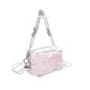 Dior Borsa [Borsa Cosmetica Personalizzata] Rosa Decostruzione Y2K Punto Singolo Tessuto Creativo Scatola Regalo Ragazza Dolce Stellina Scintillante Catena a Stella Stile Millennial