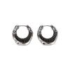 Schwere Industrie Retro Hip Hop Trendmarke Premium Metall Kaltwind Ohrstecker Nischen Design Temperament Vielseitige Ohrringe Damen