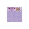 Stationery Snoopy Merchandise Memo Pad with Fluffy S2850621 Sun-Star Clip, Pink,