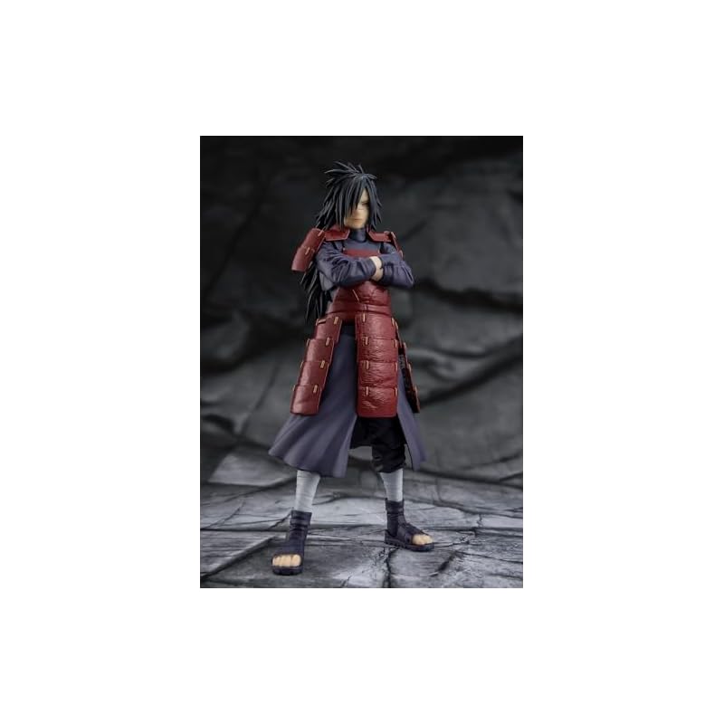 TAMASHII NATIONS S.H.Figuarts NARUTO Shippuden Uchiha Madara -The Legend of the Solitary One Who Dwells In Deep Darkness- Approx. 170mm PVC & ABS