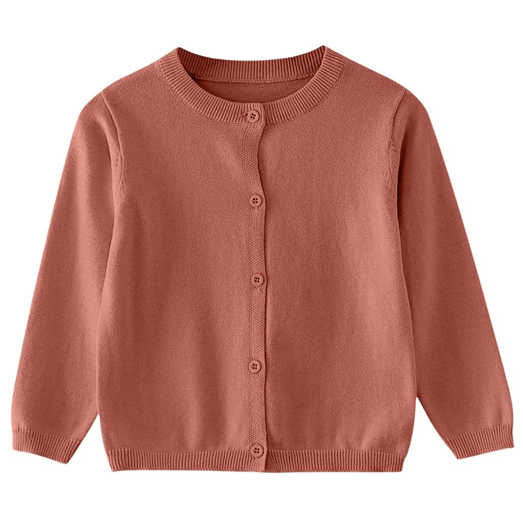 Toddler Kids Cardigan Sweater Knit Top for Boys and Girls