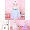 Fashionable 11.8in Elsa Snow White Princess Singing Doll For Girls With 31 Built-in Music Accessories